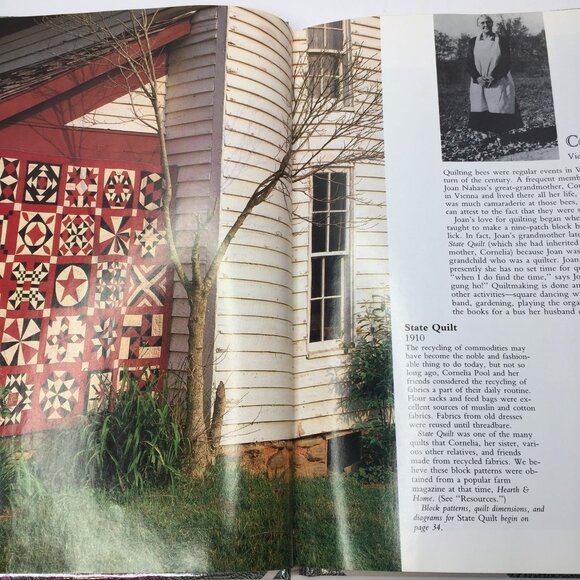 Great American Quilts 1989 Sandra O'Brien Samplers Traditions Examples Hardbound - Picture 6 of 15